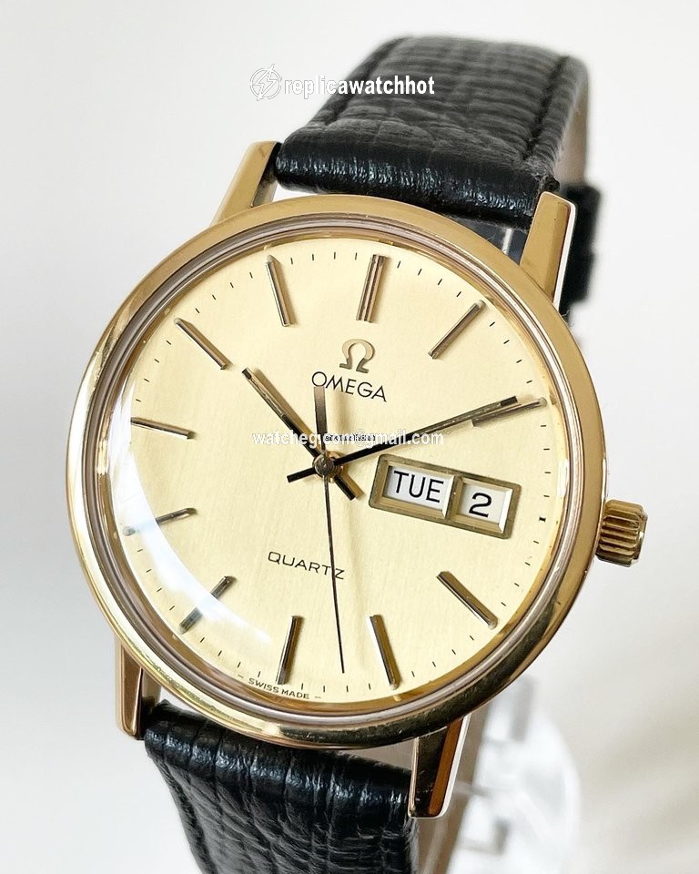 Omega Seamaster Mens watch Unisex Quartz Yellow gold 196.0161 2