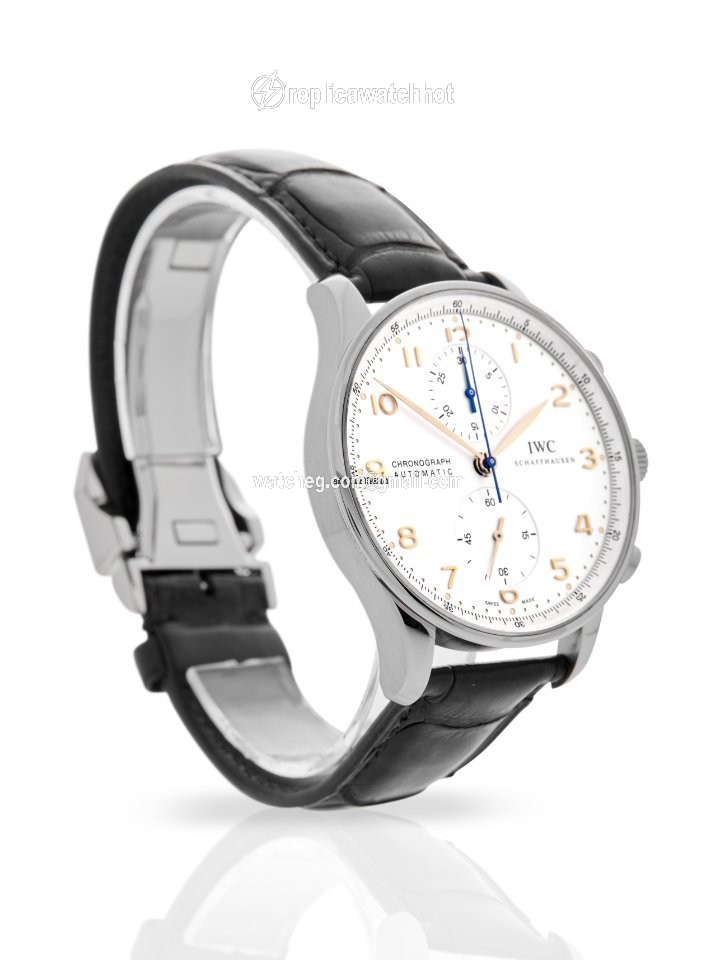 IWC Portuguese Chronograph Mens watch Unisex Automatic Steel IW371401 2