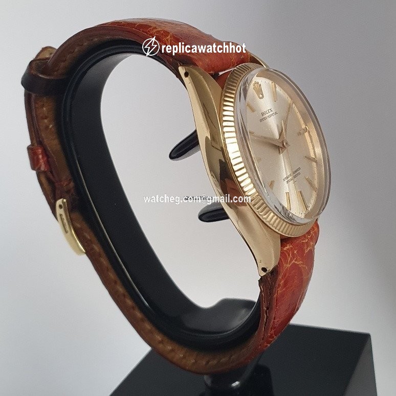 Rolex Oyster Perpetual 34 Mens watch Unisex Yellow gold Automatic 1005 2