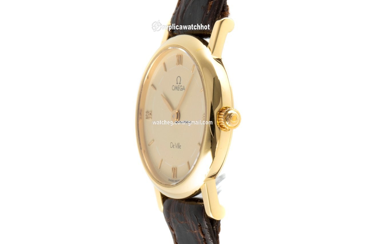 Omega De Ville Womens watch Quartz Yellow gold 595.1111 2