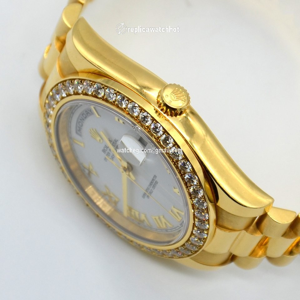Rolex Day-Date II Mens watch Unisex Yellow gold Automatic 218348 2