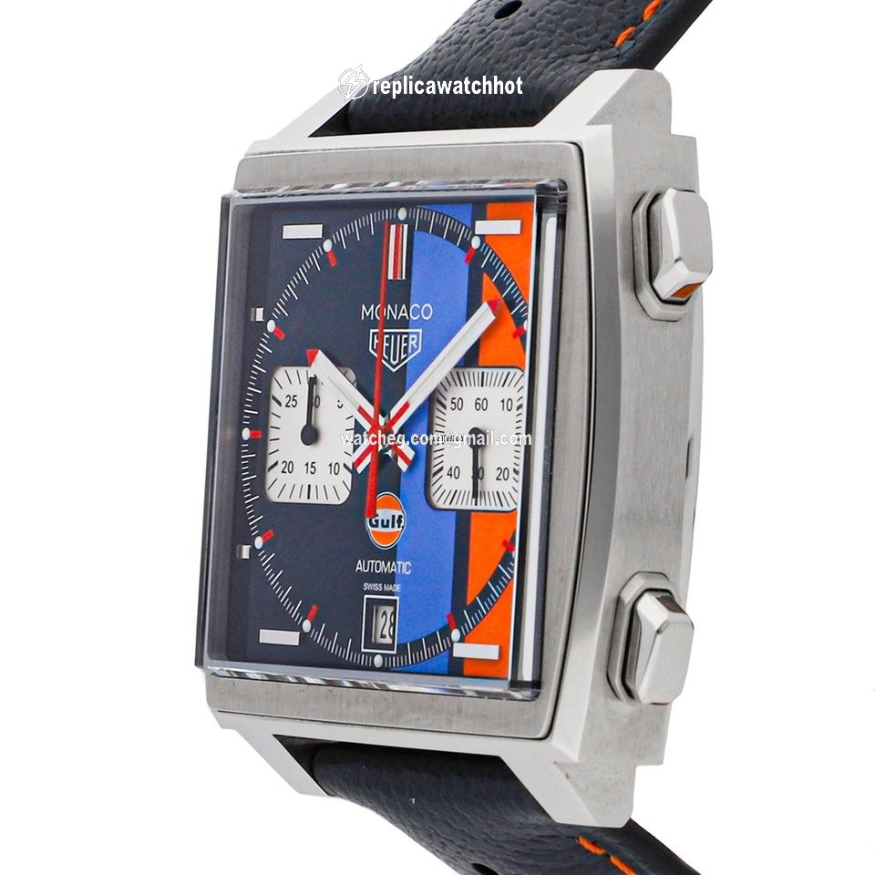 TAG Heuer Monaco Calibre 11 Mens watch Unisex Automatic Steel CAW211R.FC6401 2