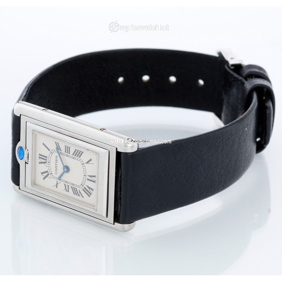 Cartier Tank Womens watch Quartz Steel 2405 2