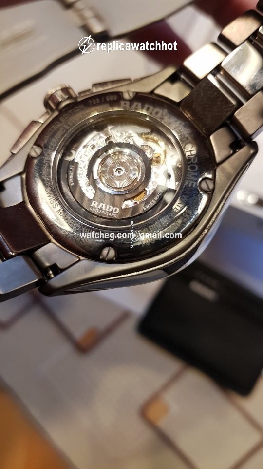 Rado HyperChrome Chronograph Mens watch Unisex Automatic Ceramic R32024102 2