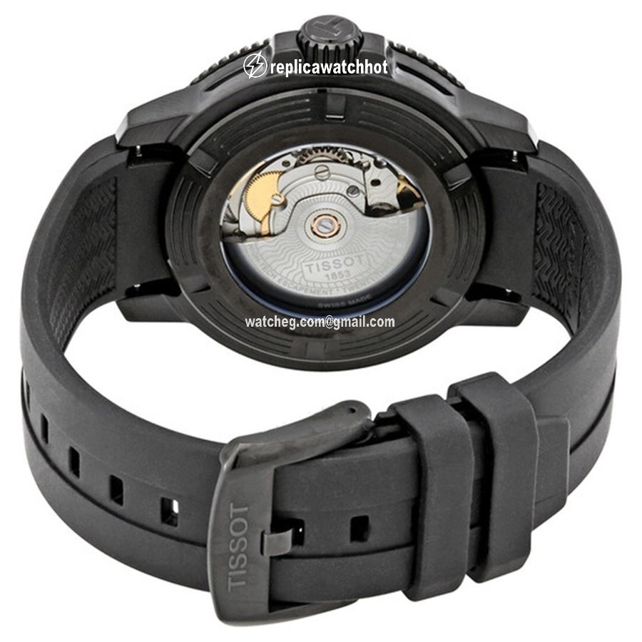 Tissot T-Sport Mens watch Unisex Automatic Steel T1204073705100 2