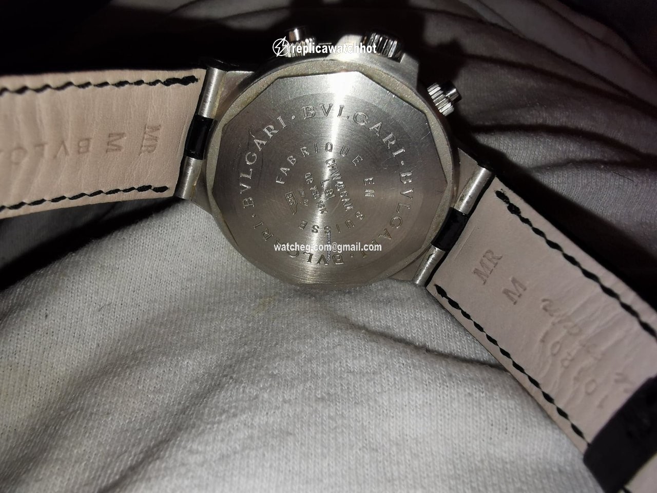 Bulgari Diagono Mens watch Unisex Automatic White gold CHW40GAM 2