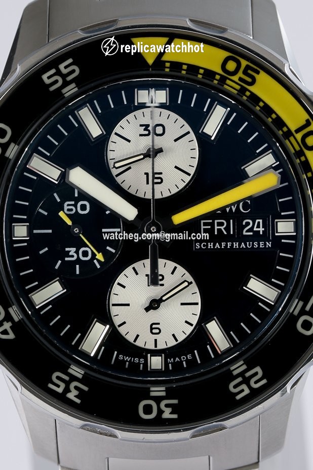 IWC Aquatimer Chronograph Mens watch Unisex Automatic Steel IW376702 2