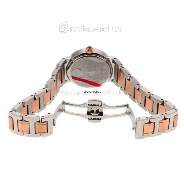 Bulgari Bulgari Quartz Gold Steel BBL26WSPGD 12 2