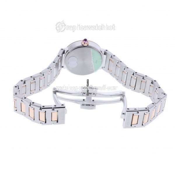 Bulgari Bulgari Quartz Gold Steel BBL23WSPG 12 2