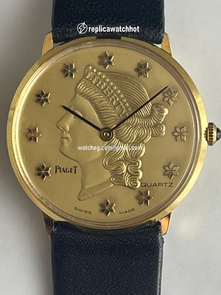 Piaget Mens watch Unisex Quartz Yellow gold 3350 2