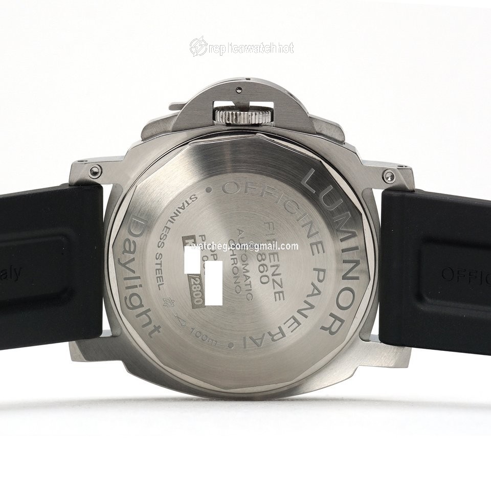 Panerai Luminor Chrono Mens watch Unisex Automatic Steel PAM 00196 2
