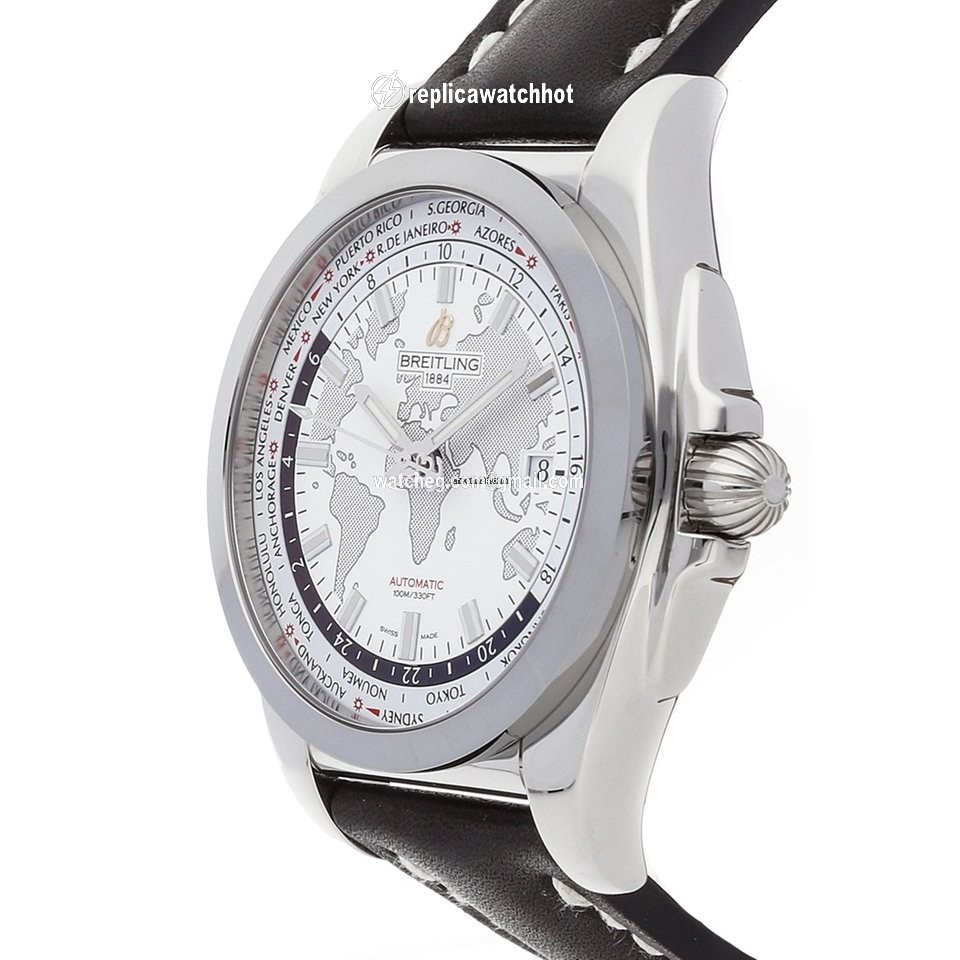 Breitling Galactic Unitime Mens watch Unisex Automatic Steel WB3510U0 A777 2