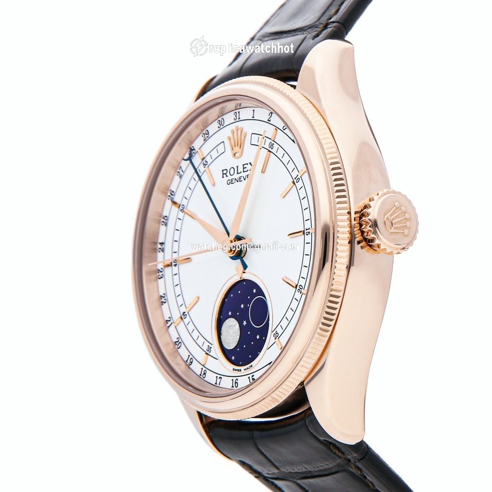 Rolex Cellini Moonphase Mens watch Unisex Rose gold Automatic 50535-0002 2