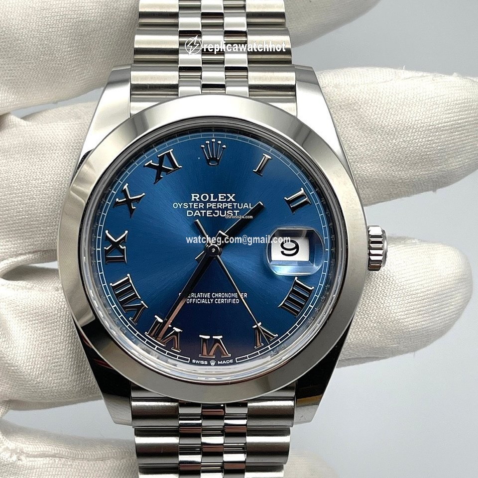 Rolex Datejust 41 Mens watch Unisex Steel Automatic 126300-0018 2