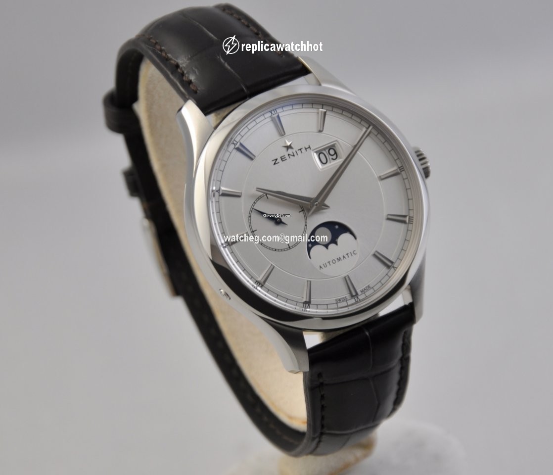 Zenith Captain Moonphase Mens watch Unisex Automatic Steel 03.2143.691 01.C498 2