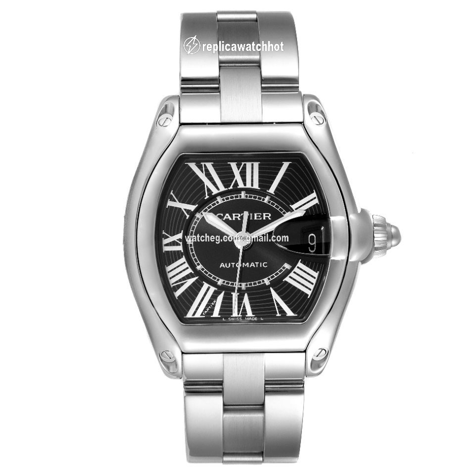 Cartier Roadster Mens watch Unisex Automatic Steel W62041V3 2
