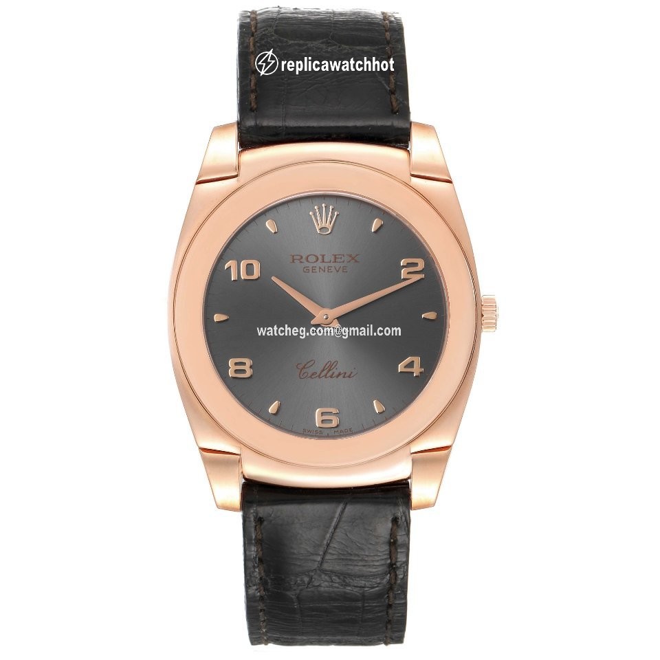 Rolex Cellini Mens watch Unisex Rose gold Manual winding 5330 2