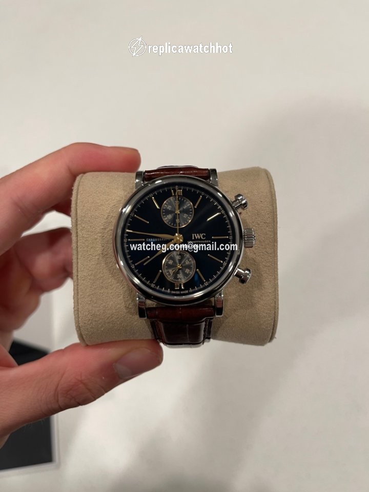 IWC Portofino Chronograph Mens watch Unisex Automatic Steel IW391404 2