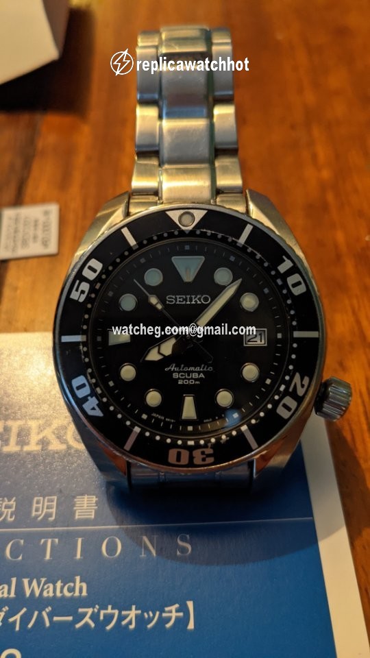 Seiko Prospex Mens watch Unisex Automatic Steel SBDC001 2