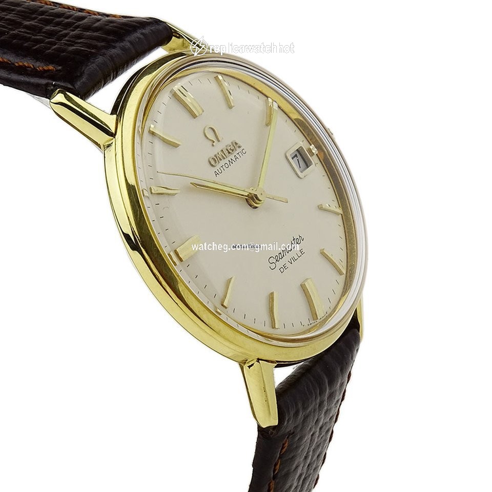 Omega Seamaster DeVille Mens watch Unisex Automatic Yellow gold 165 6-5020 2