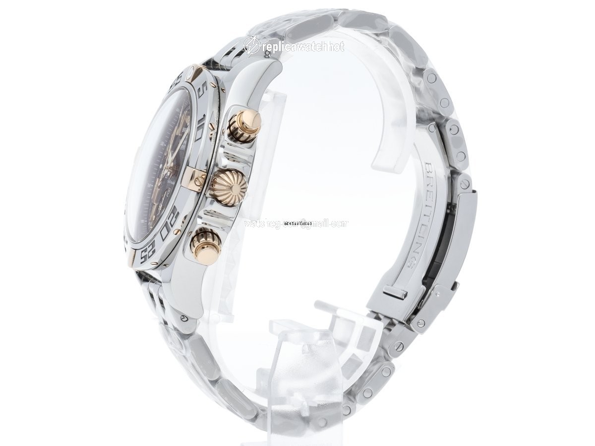 Breitling Chronomat 44 Mens watch Unisex Automatic Gold Steel IB011012 B957 2