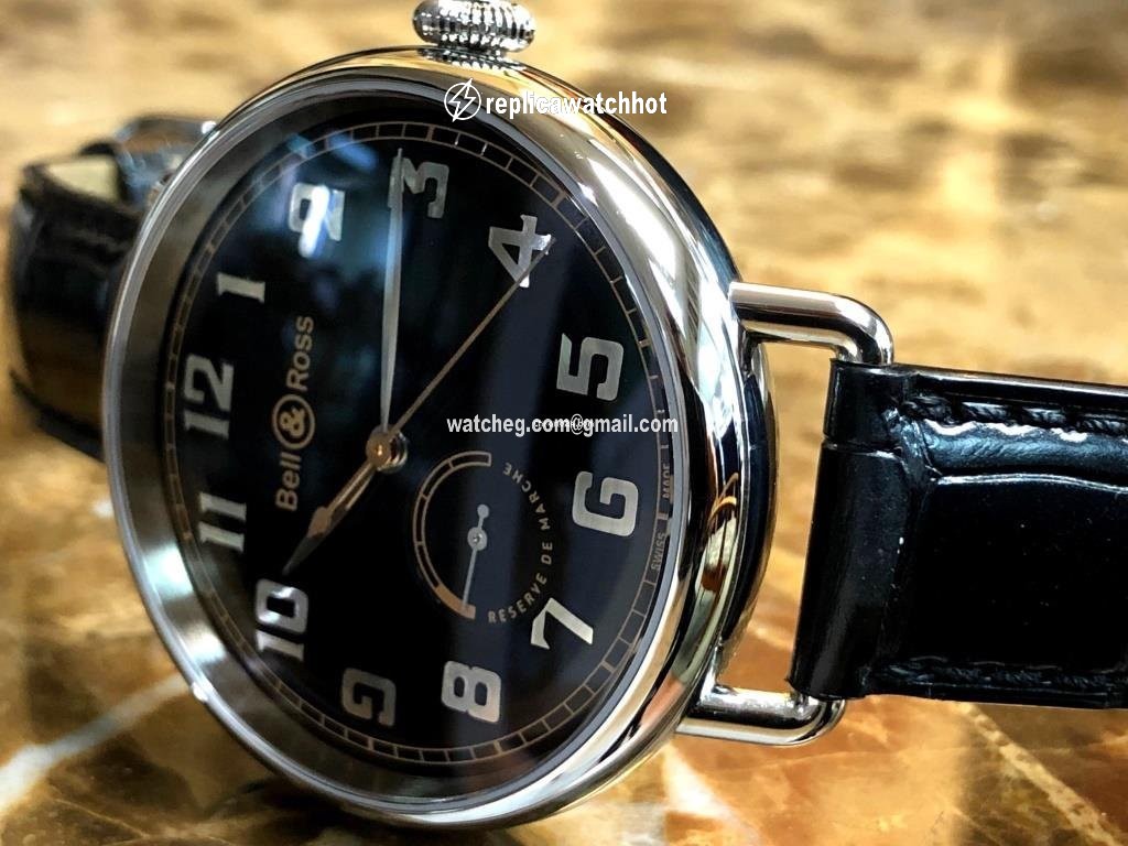 Bell & Ross Vintage Steel BRWW197-BL-ST SCR 2
