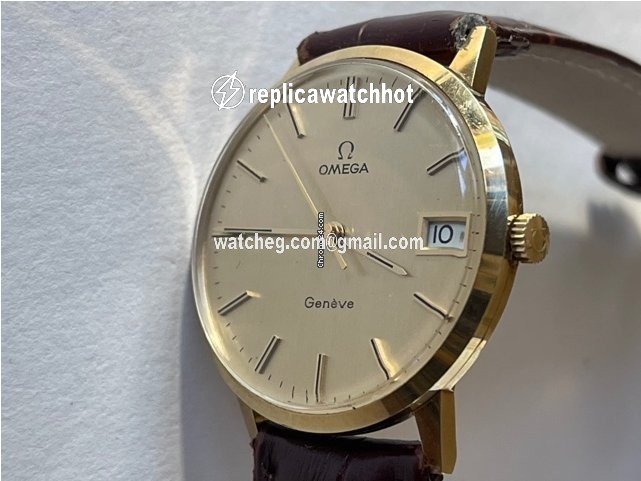 Omega Geneve Mens watch Unisex Manual winding Yellow gold 132 051 2
