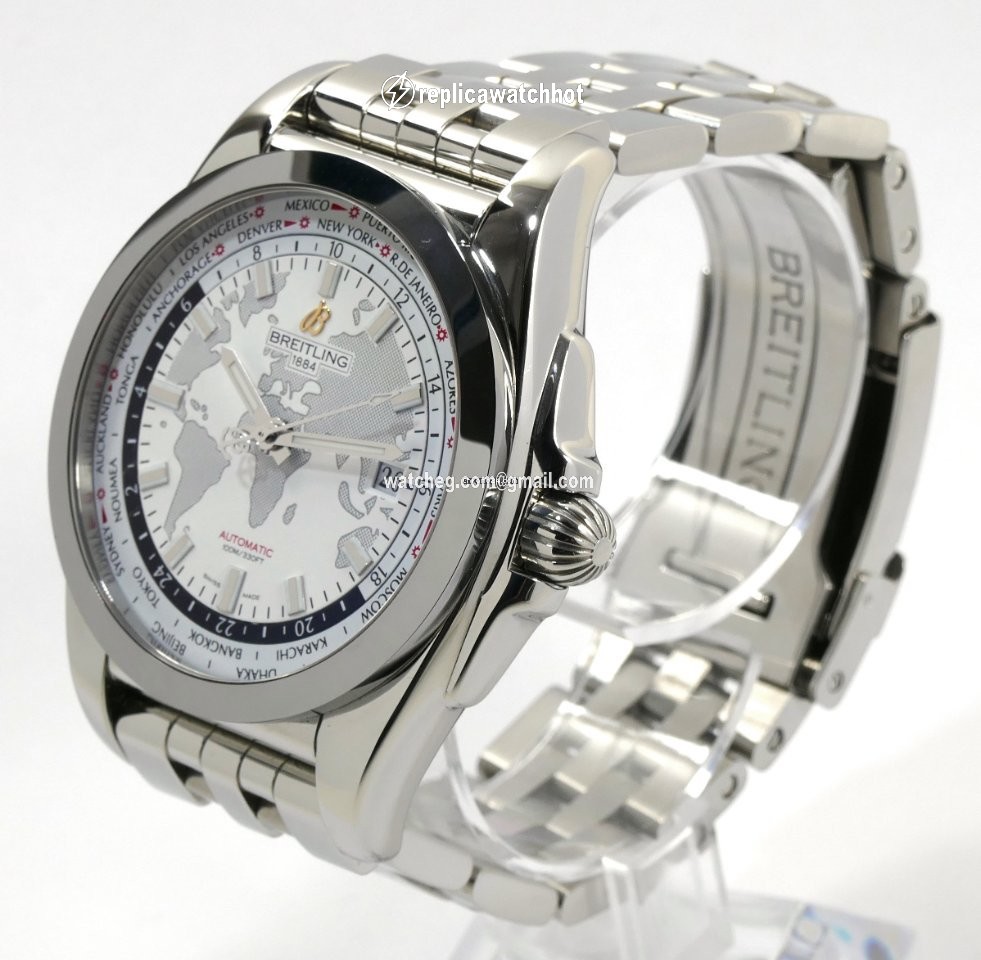 Breitling Galactic Unitime WB3510U0 A777-375A 2