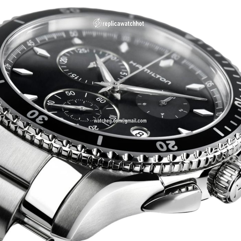 Hamilton Jazzmaster Seaview Mens watch Unisex Quartz Steel H37512131 2