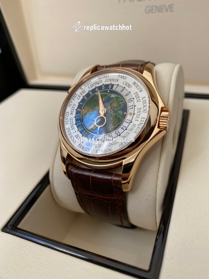 Patek Philippe World Time Mens watch Unisex Automatic Rose gold 5131R-010 2