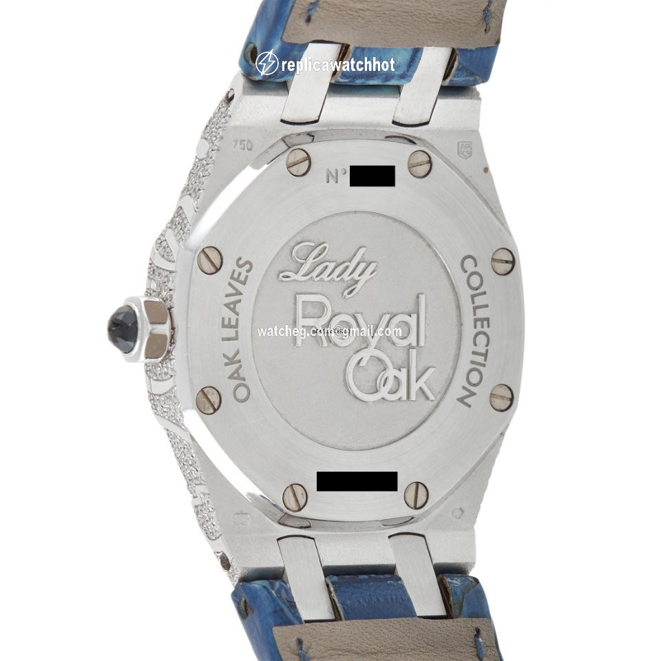 Audemars Piguet Royal Oak Lady Mens watch Unisex Quartz White gold 67607BC.ZZ.D001SU.01 2