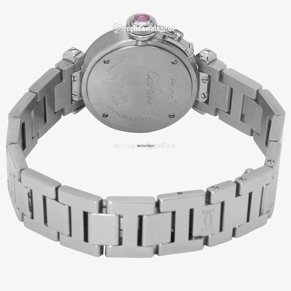 Cartier Pasha Womens watch Quartz Steel 2973 2