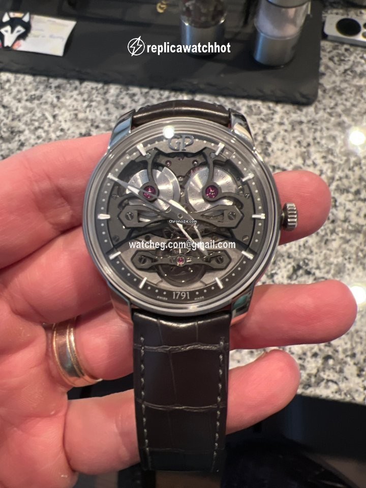 Girard Perregaux Bridges Mens watch Unisex Automatic Titanium 84000-21-001-BB6A 2