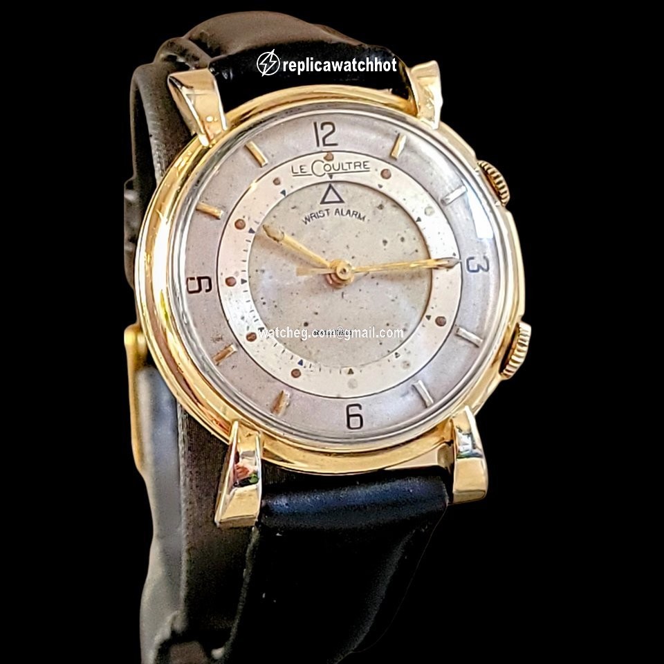 Jaeger-LeCoultre Mens watch Unisex Manual winding Gold Steel LeCoultre 489 1 2