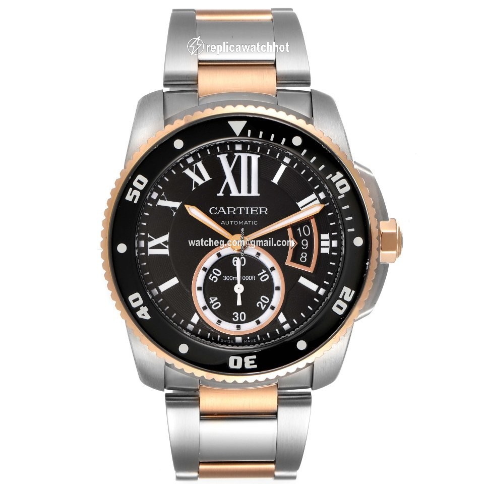Cartier Calibre de Cartier Diver Mens watch Unisex Automatic Steel W7100054 2