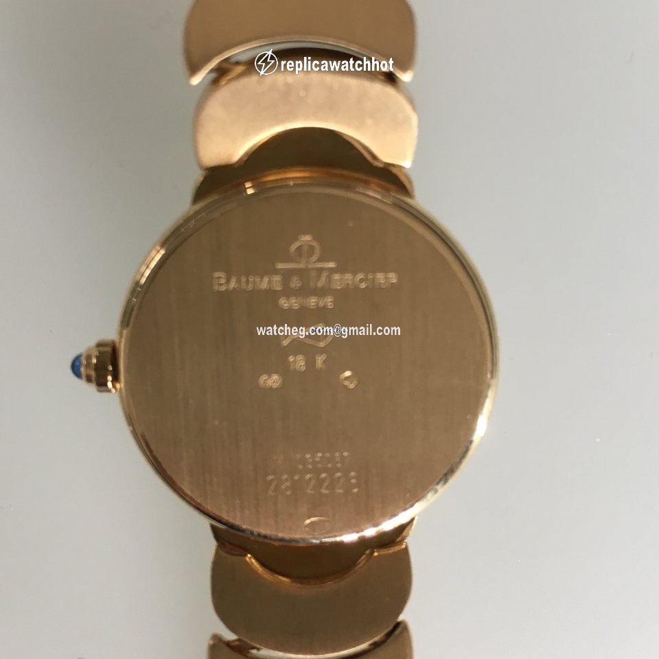 Baume & Mercier Womens watch Quartz Gold Steel MVD035067 2