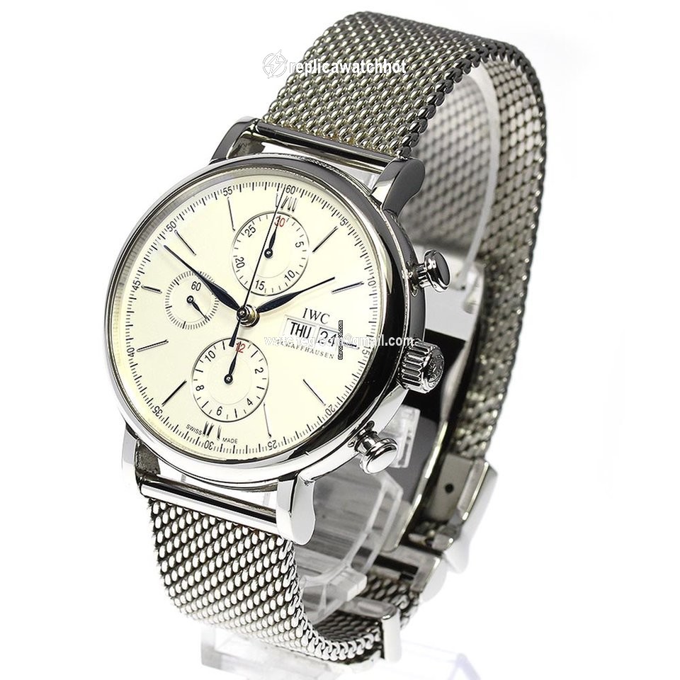 IWC Portofino Chronograph Mens watch Unisex Automatic Steel IW391005 2
