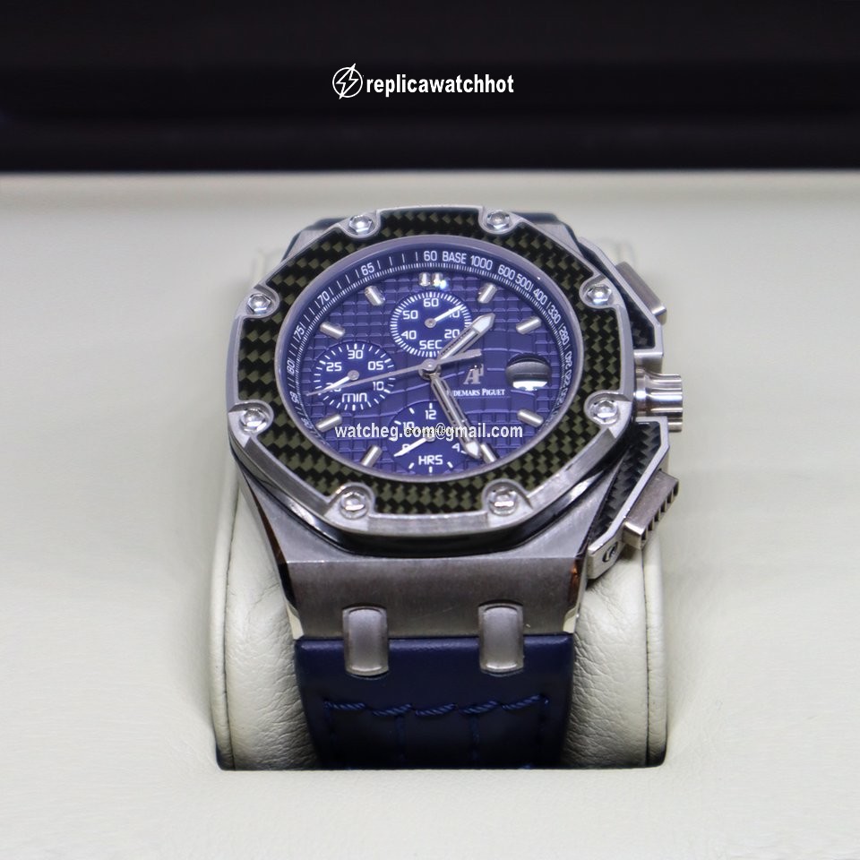 Audemars Piguet Royal Oak Offshore Chronograph Mens watch Unisex Automatic Platinum 26030PO.OO.D001IN.01 2