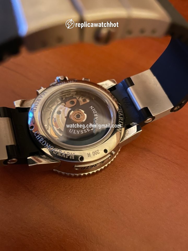 Ulysse Nardin Maxi Marine Diver Mens watch Unisex Automatic Steel 8003-102 2