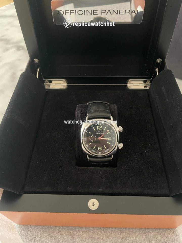 Panerai Radiomir GMT Mens watch Unisex Automatic Steel PAM 00184 2