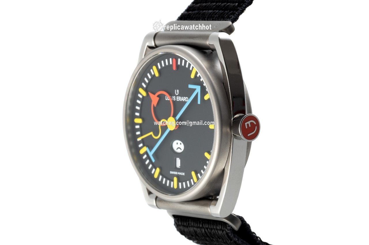 Alain Silberstein Mens watch Unisex Automatic Titanium 75357TT02 2