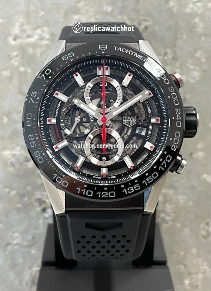TAG Heuer Carrera Calibre HEUER 01 Mens watch Unisex Automatic Steel CAR2A1Z-0 2