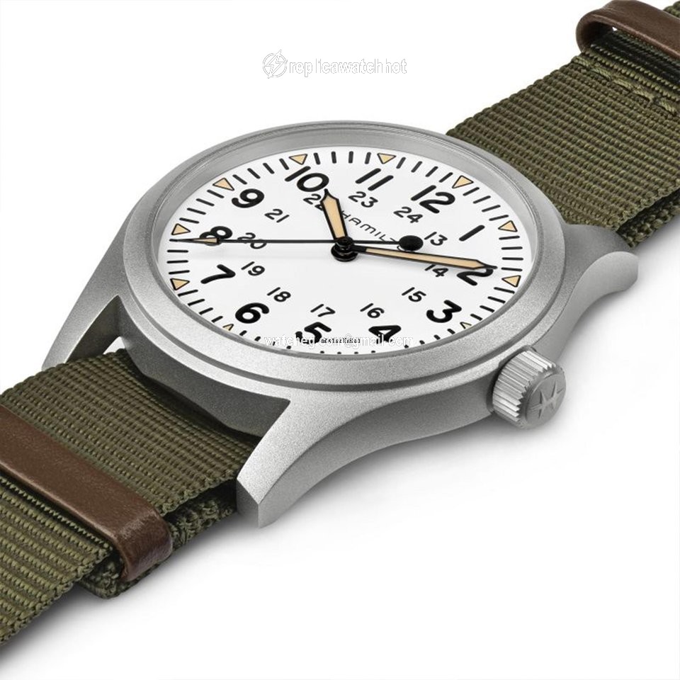 Hamilton Khaki Field Mens watch Unisex Manual winding Steel H69529913 2