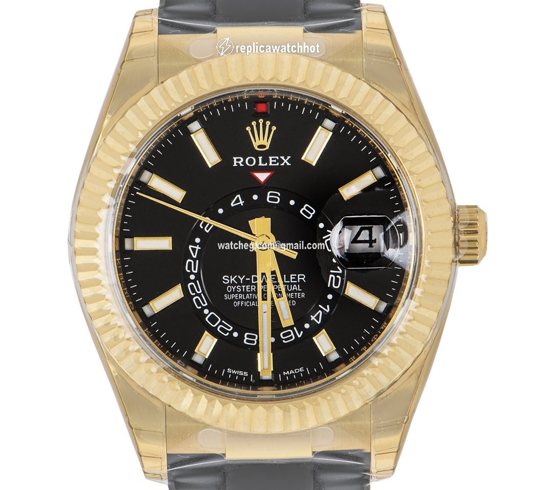 Rolex Sky-Dweller Mens watch Unisex Yellow gold Automatic 326238 2