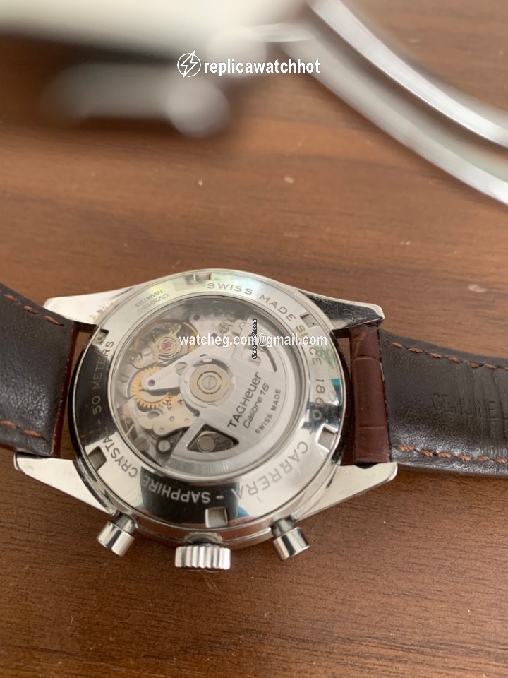TAG Heuer Carrera Calibre 16 Mens watch Unisex Automatic Steel CV2013-3 2