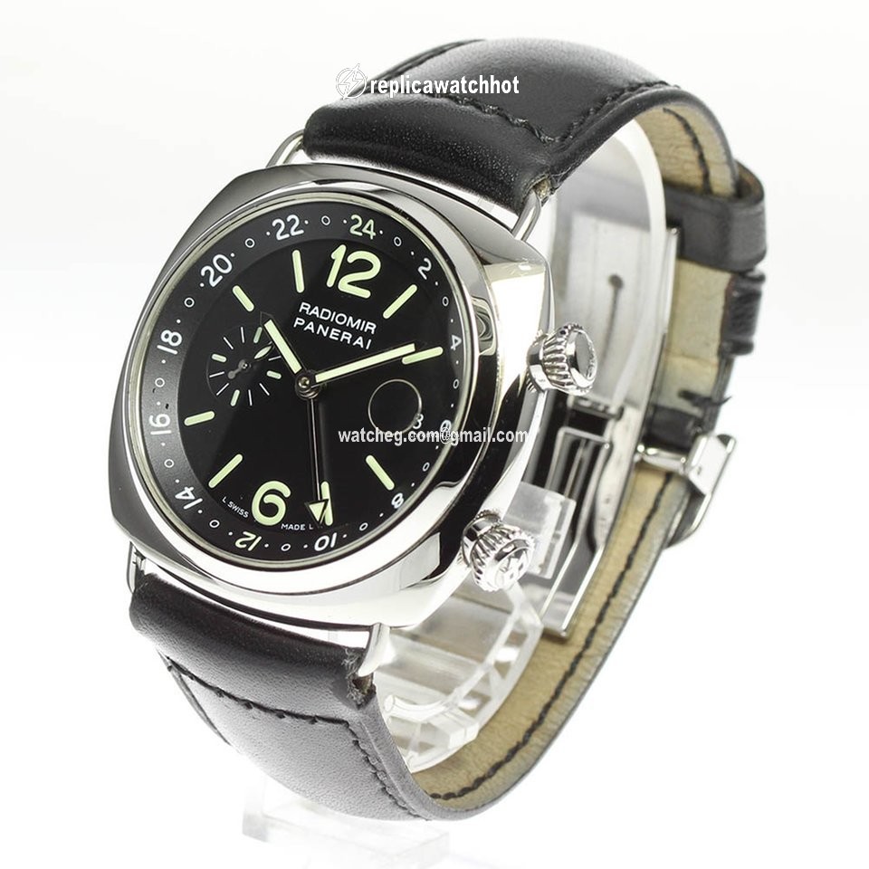 Panerai Radiomir GMT Mens watch Unisex Manual winding Steel PAM00184 2