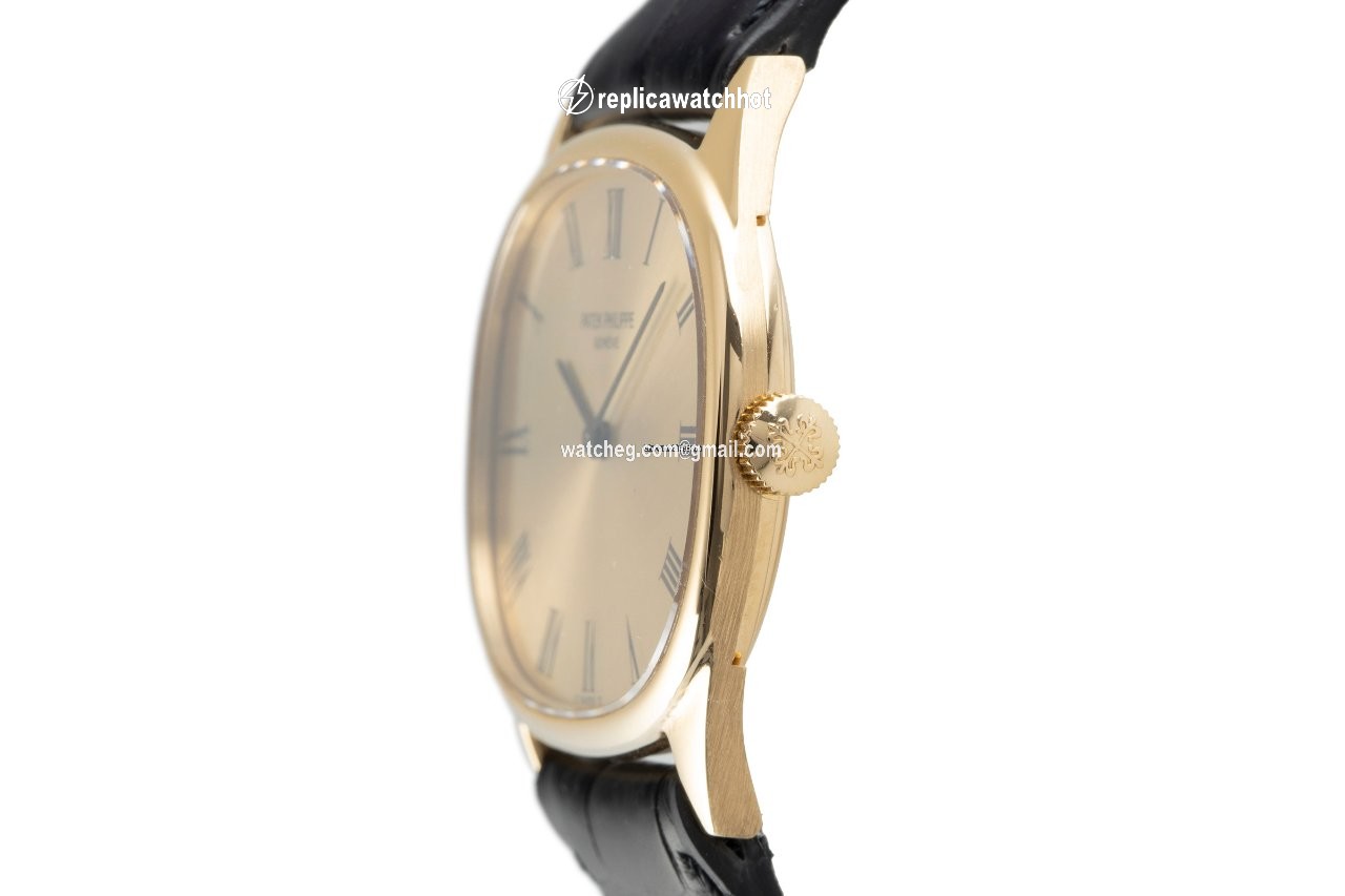 Patek Philippe Golden Ellipse Mens watch Unisex Manual winding Yellow gold 3845 2