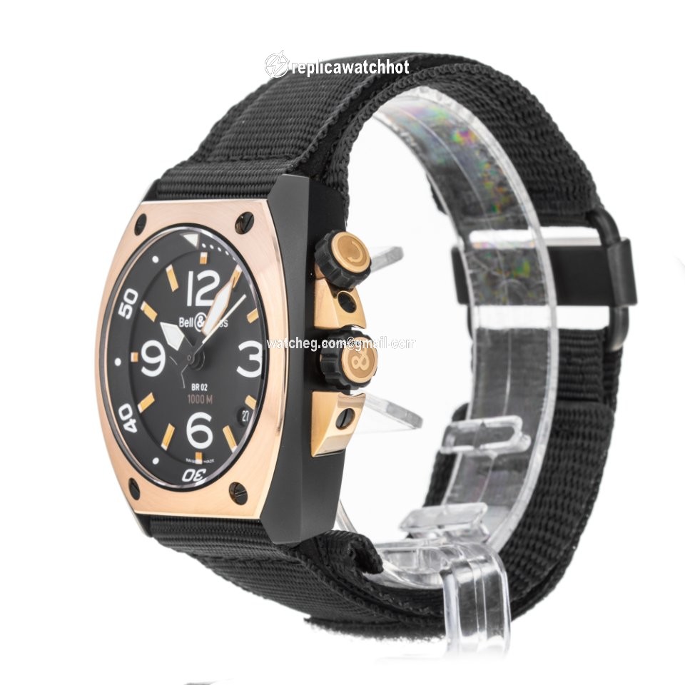 Bell & Ross BR 02 Mens watch Unisex Automatic Steel BR02-20 2