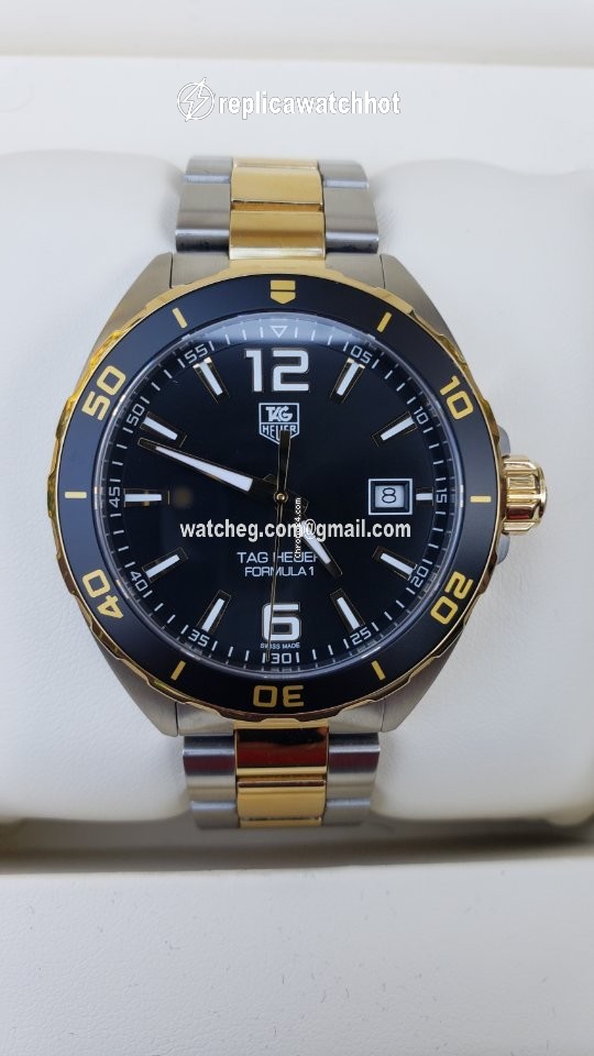 TAG Heuer Formula 1 Quartz Mens watch Unisex Quartz Gold Steel WAZ1121.BB0879 2