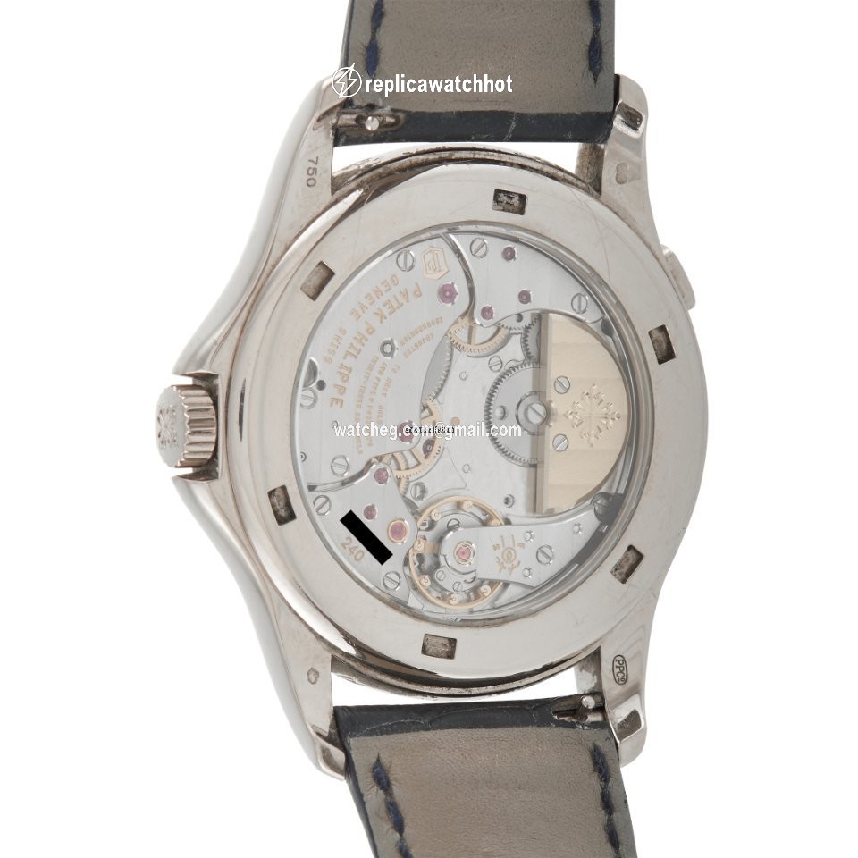 Patek Philippe World Time Mens watch Unisex Automatic White gold 5130G-001 2